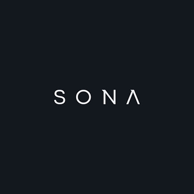 SONA Vancouver branding digital identity logo logotype type