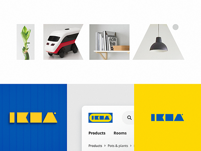 Ikea logo redesign experiment branding design domestic ecommerce furniture futuristic home icon identity ikea interior lepisov lettering logo rebrand rebranding redesign saas tech typography