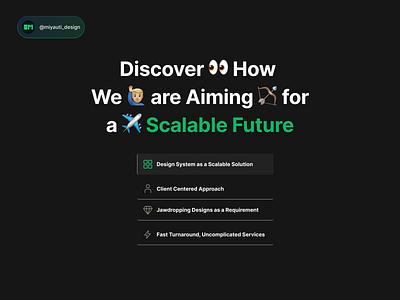 Discover how we are aiming for a scalable Future digitaltransformation discoverthefuture innovationindigital inspiration ui ux uxagency uxdesign