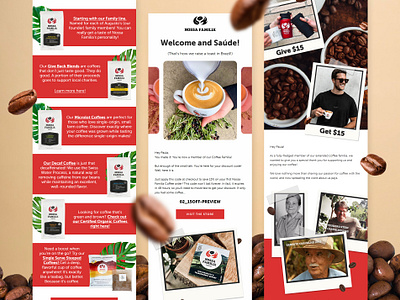 Email Design for a Coffee Industry Brand email email design klaviyo klaviyo email design newsletter newsletter design