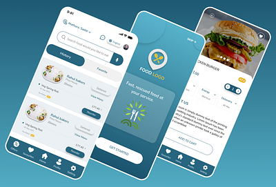 Food App foodapp foodbusinessapp fooddeliveryapp graphic design mobileapp