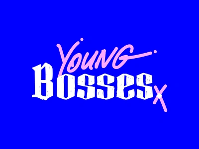 Young Bosses - branding branding concept graphic design logo typogrphy