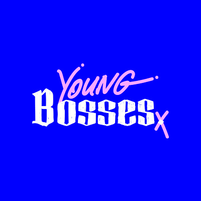 Young Bosses - branding branding concept graphic design logo typogrphy