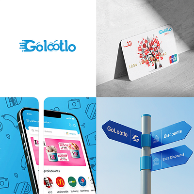 GoLootlo Branding branding graphic design logo