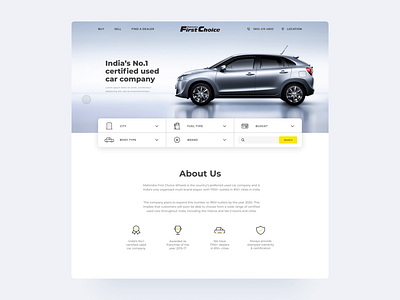 Interaction Design for used car marketplace after effects animation car drop down hover illustration interaction design interactiondesign landing page line art motion graphics ui uiux vehicle web design webanimation