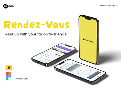 Rendez-Vous Mobile App | UX/UI Case Study design mobile app ui user experience user interface ux