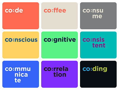 co:de coffee word play cafenea cafeshop coding coffee coffeeshop cognitive colorful communicate conscious consistentdesign consumecoffee coralorange hubifarago roastery romaniabranding rosterie