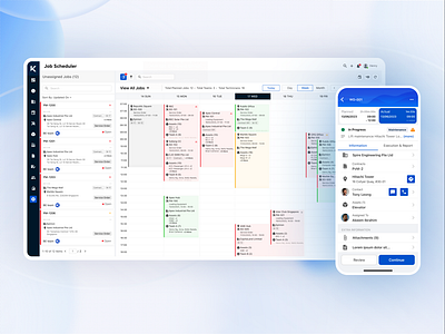 Field Service Platform b2b field service platform saas website