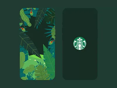 Starbucks | Splash Screens adobe aftereffects animation branding coffee design elephant flat graphic design icon illustration india kenya logo minimal motion graphics splash screens starbucks sumatra tiger ui