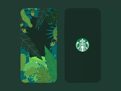 Starbucks | Splash Screens adobe aftereffects animation branding coffee design elephant flat graphic design icon illustration india kenya logo minimal motion graphics splash screens starbucks sumatra tiger ui