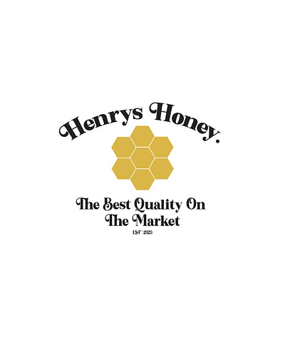 Henry's Honey Logo branding graphic design logo