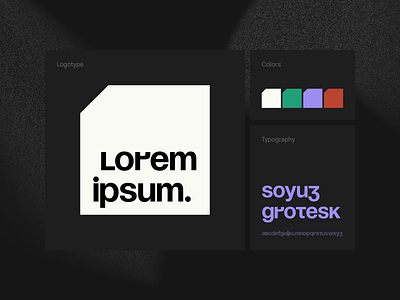 Lorem Ipsum Visual Identity branding creative cry crypto design designinspiration designstudio graphic design logo metaverse