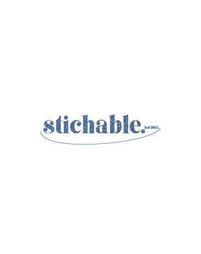 Stichable branding graphic design logo