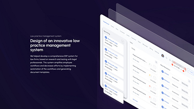 Innovative law practice management system automation billing calendar canban complex components dashboard design system document assembly ia invoice law legal system task ui ui elements uiux user flow wireframes