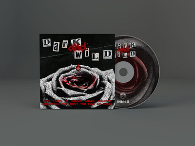 BTS Dark & Wild - Redesigned Album Artwork album album artwork branding bts cd fan art graphic design grunge kpop mockup punk