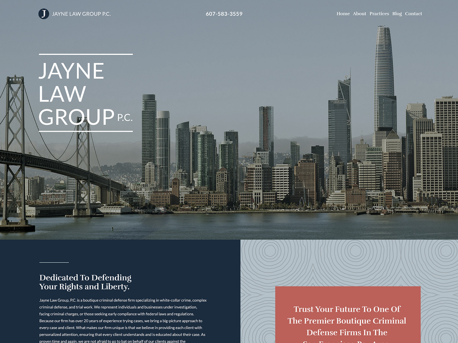 Jayne Law Group by Peter Otto on Dribbble