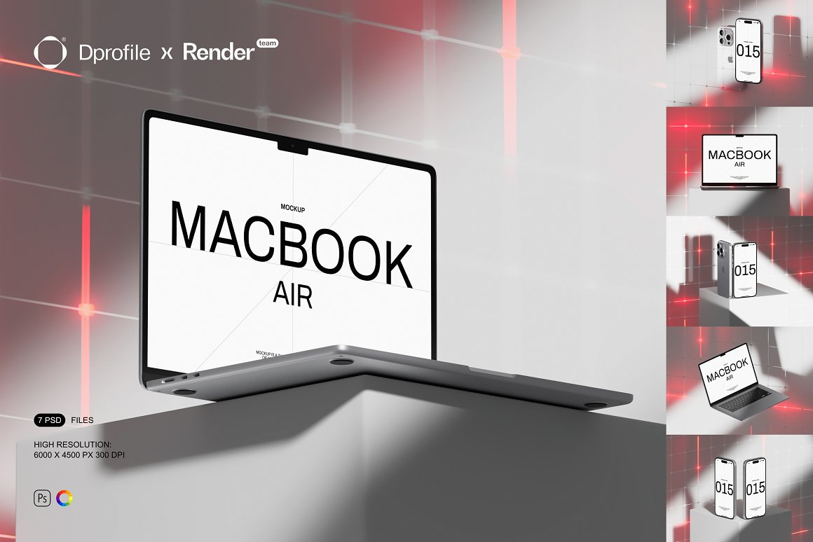 MacBook and iPhone Mockup Set app mockup apple devices apple mockup branding mockup ios iphone 15 pro iphone mockup macbook air macbook air mockup macbook mockup mobile mockup smartphone ui