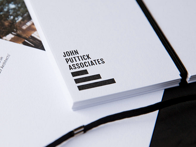 John Puttick Associates branding print design