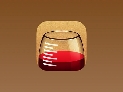 Drylendar App Icon app app icon beer calendar drink glass icon icon design sobriety wine