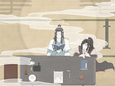 Remake Scene - Mo Dao Zu Shi #2 architecture drawing illustration isometric modaozushi remake