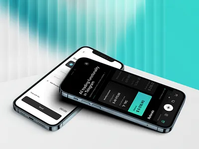 P2P Crypto Wallet - Mobile App app design app screen design application design bank app crypto crypto wallet cryptocurrency finance app financial fintech home section ios app design main screen mobile app money transfer app p2p platform transactions ui ux wallet