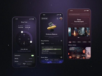 📱 Your Sleep Tracker App Development ai integration ai powered app app design artificial intelligence design dreem tracker health app health tracker health tracking healthy life app reminder mobile app sleep sleep app sleep tracker sleep tracker app ui user research ux webapp