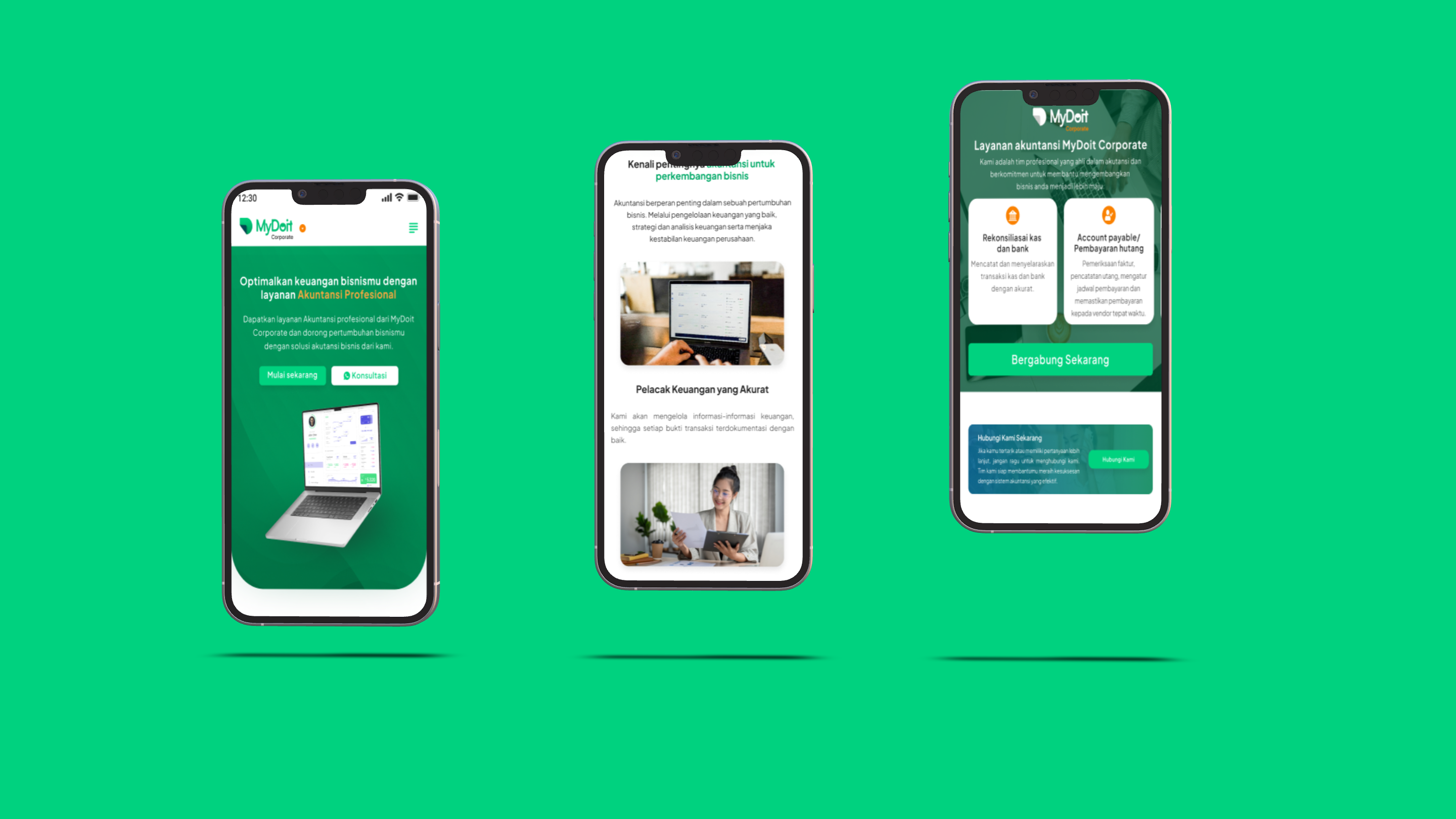 MyDoit - Responsiv Mobile Accountant Website branding design graphic designer illustration logo mobile mobile app responsive ui ui design ui mobile ui website uiux uiux design uiux designer ux ux design vector web designer website
