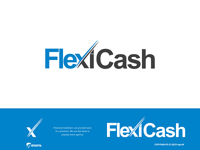 Flexi Cash adobe illustrator brand branding design designs graphic design graphics illustrator logo logo concept logo designs logo idea logo inspiration vector