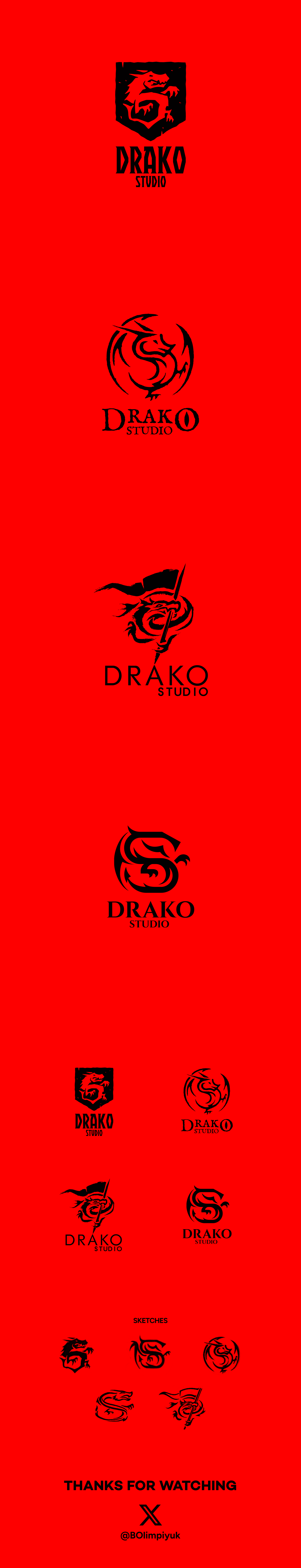 Drako art branding design graphic design illustration logo typography vector