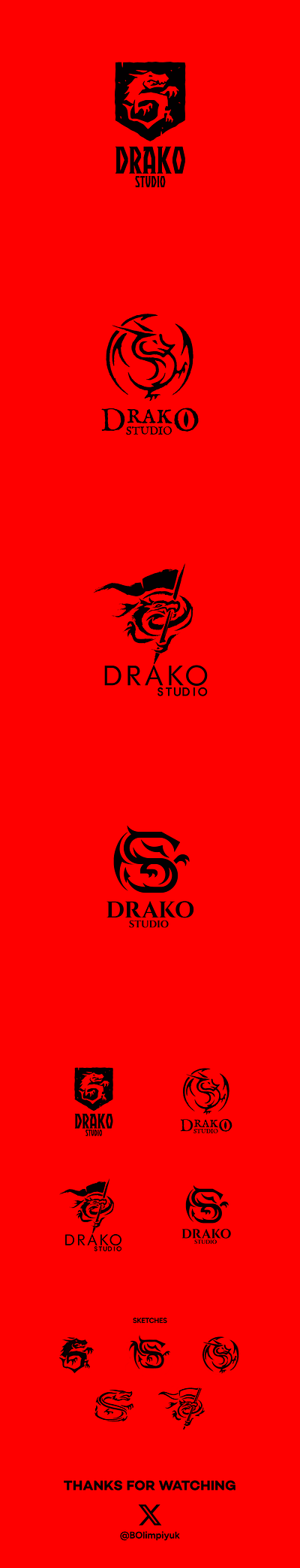 Drako art branding design graphic design illustration logo typography vector