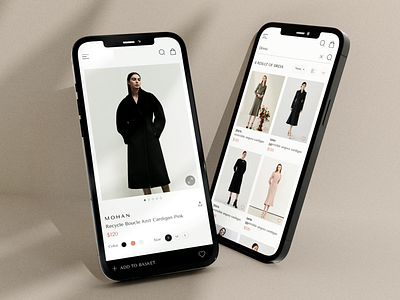 Fashion Mobile App app fashion app mobile app mobile ui ui ui design uiux