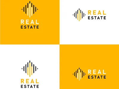 Real Estate | Logo Design animation branding graphic design logo ui