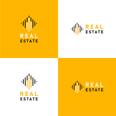 Real Estate | Logo Design animation branding graphic design logo ui