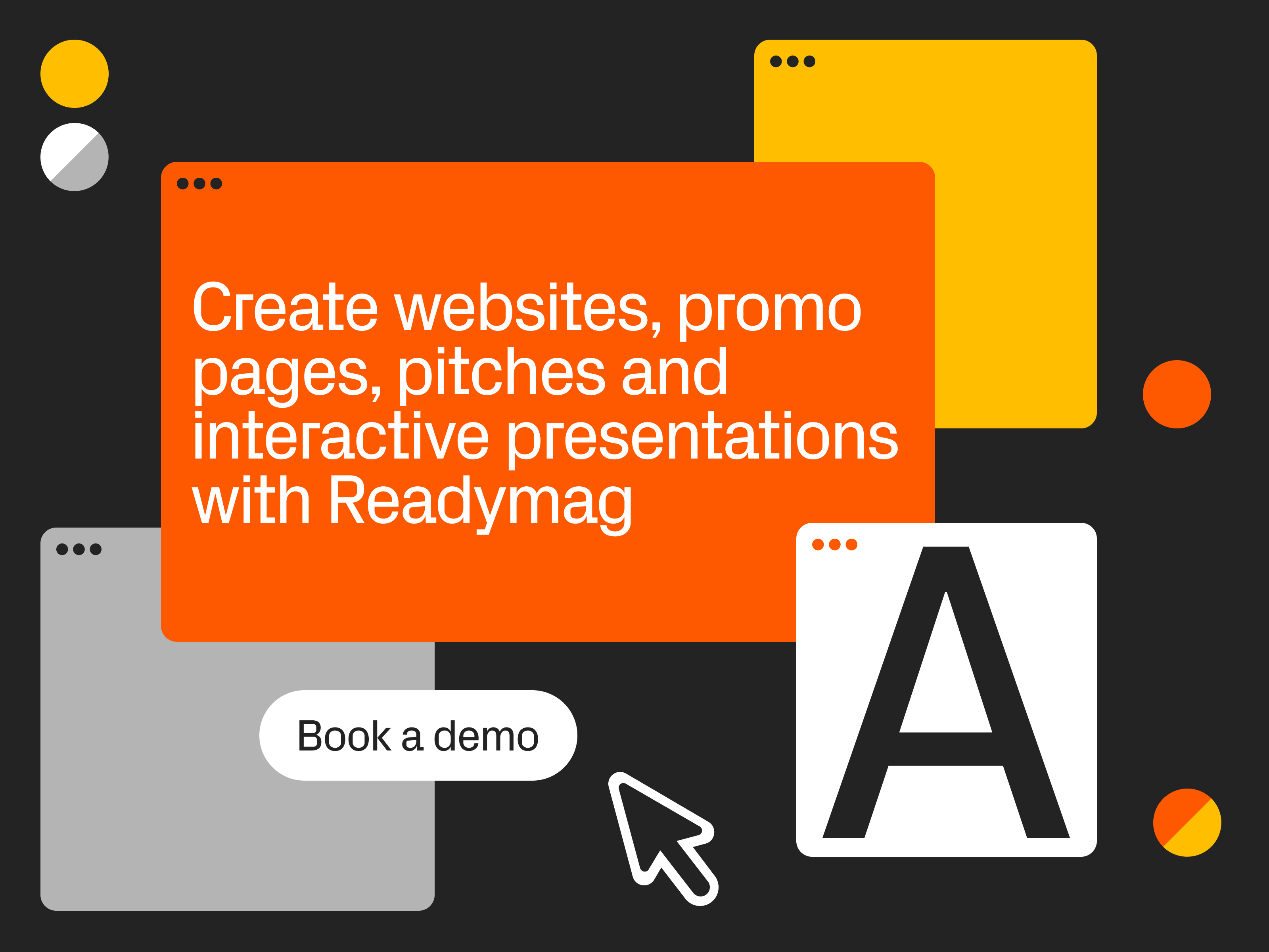 Readymag for creative agencies animation design readymag web