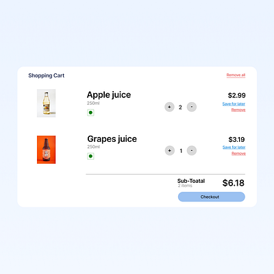 #058 Daily UI Challenge (shopping Cart) dailychalllenge dailyui figma interface mobiledesign screen shoppingcart ui uidesign ux uxdesign weddesign