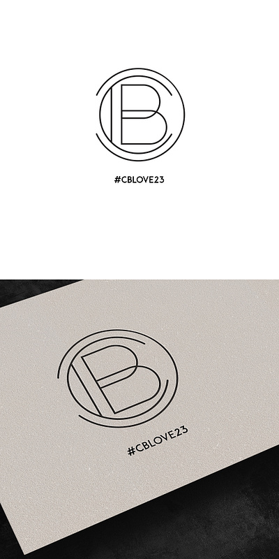 LOGO - CB branding cb design graphic design icon illustration logo monogram typography vector wordmark