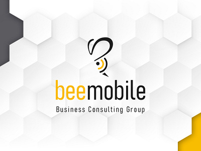 BeeMobile branding graphic design logo ui