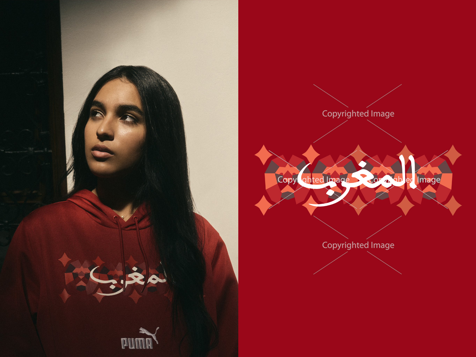 Hoodie FtblCulture Maroc Design LOGO المغرب Font By Amine Benabdallah ...