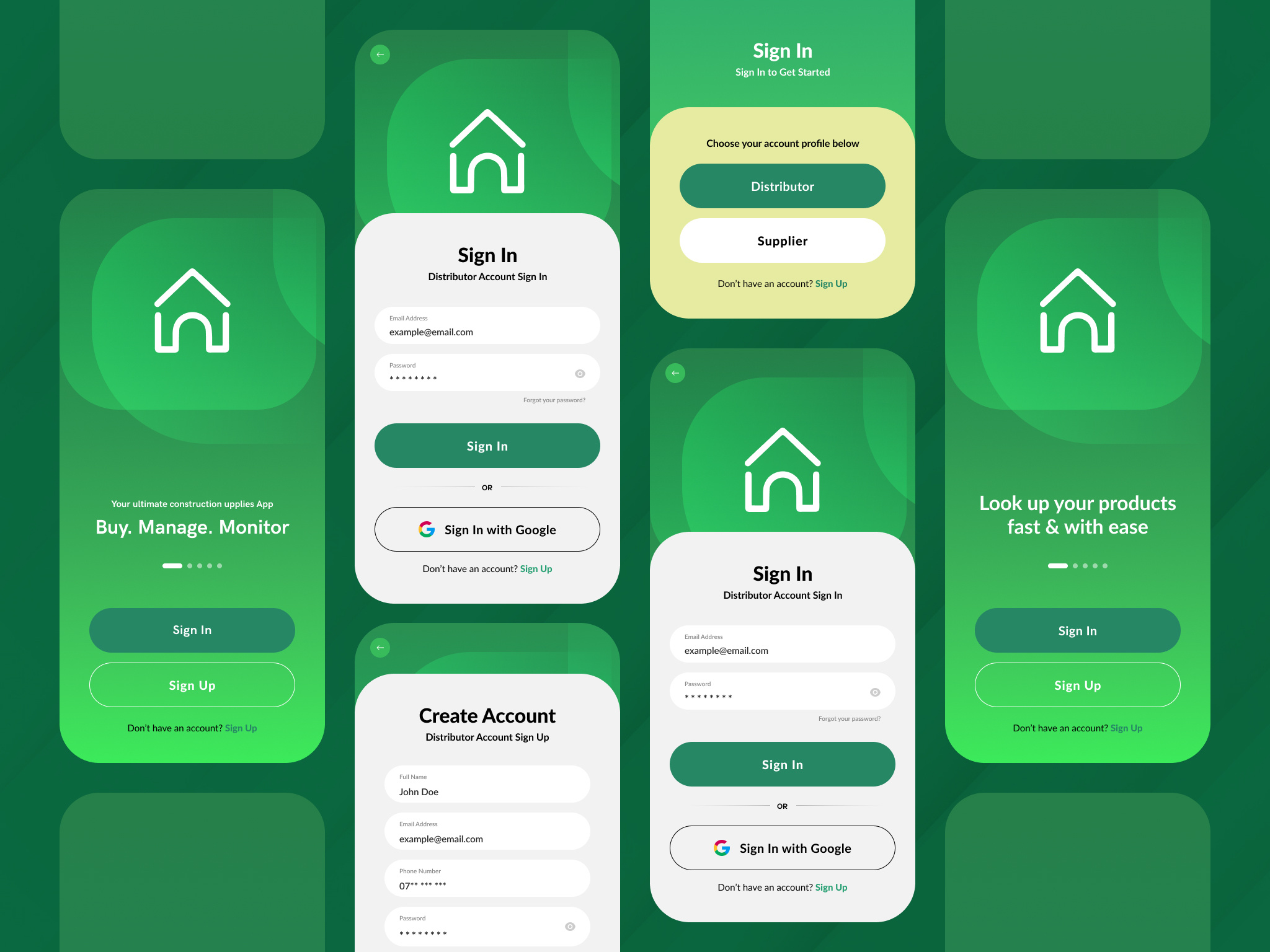 Example of Nyumba Group App