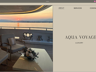 Luxury Yatch Booking Web and Mobile app branding mobile app ui ux web desite