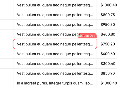 Presence indicator multiuser table ui ui design ux