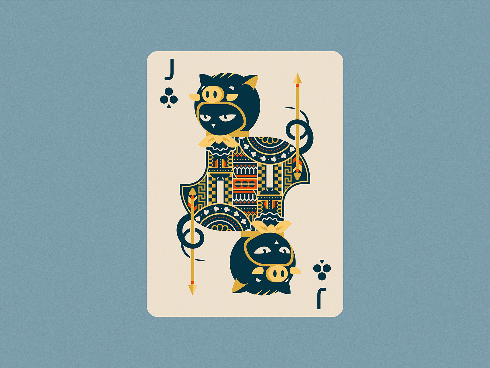 bounty-the-black-cat-jack-of-clubs-playing-card-illustration-by-andy