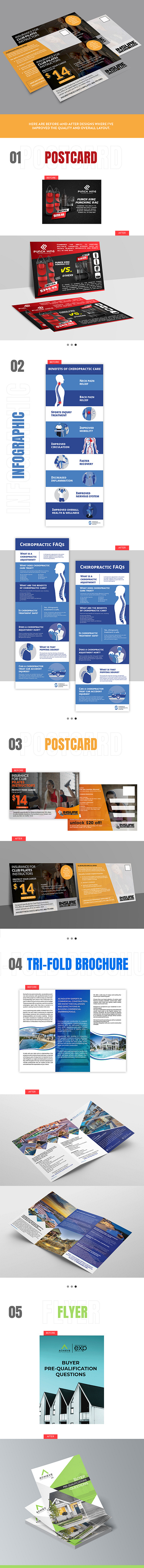 Print Designs brochure flyer postcard print designs trifold brochure