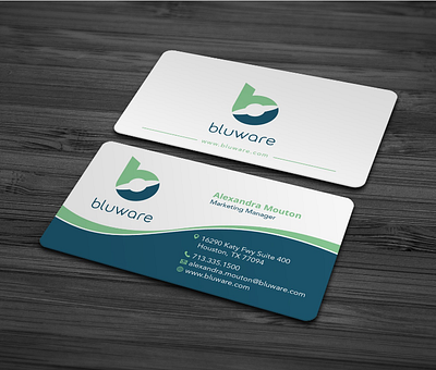 A Modern Business Card Design | Profess branding business card cool creative design graphic design modern professional unique vector