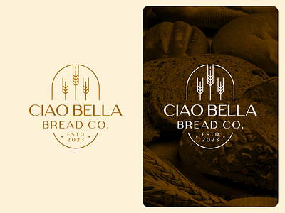 Bread Company Logo Design bakery branding bread graphic design logo minimal modern vector wheat