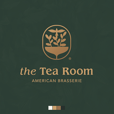 Branding - The Tea Room branding design graphic design graphics logo restaurant