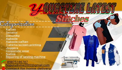 Youngvine cimpremetary card branding graphic design