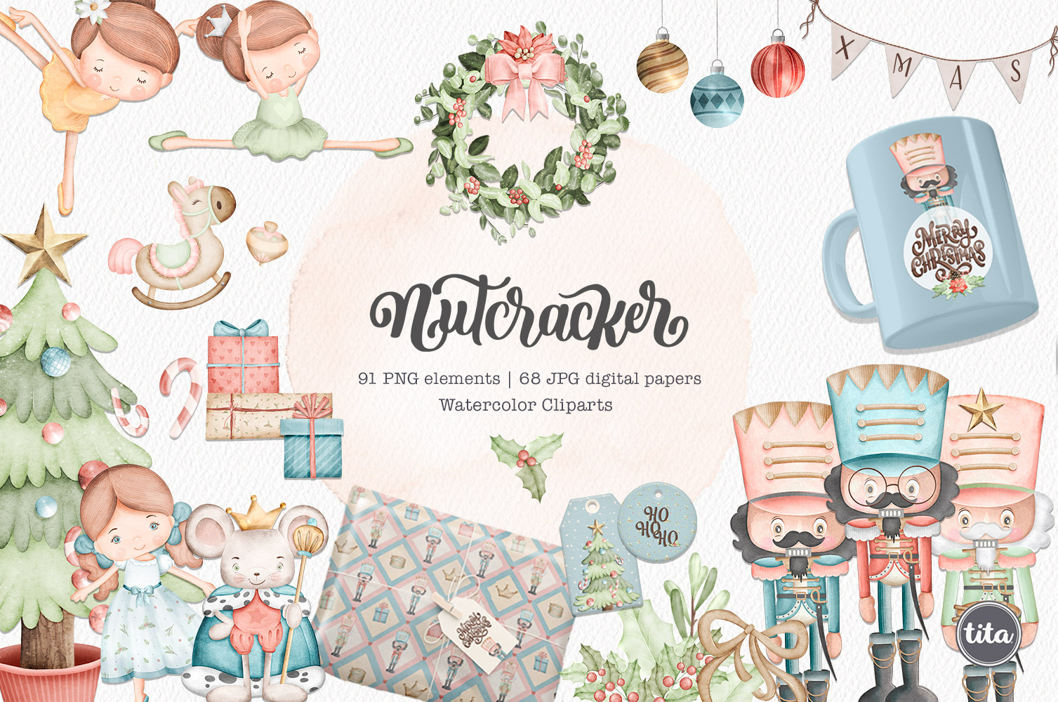 Nutcracker - Clip Arts by Tita Creative Studio on Dribbble