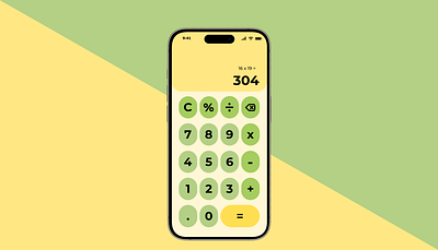 Calculator Design animation calculator colorful figma graphic design product design ui ux