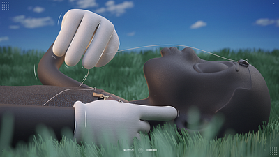 Boy with June Bug || Gordon Parks in 3D 3d 3d art character design